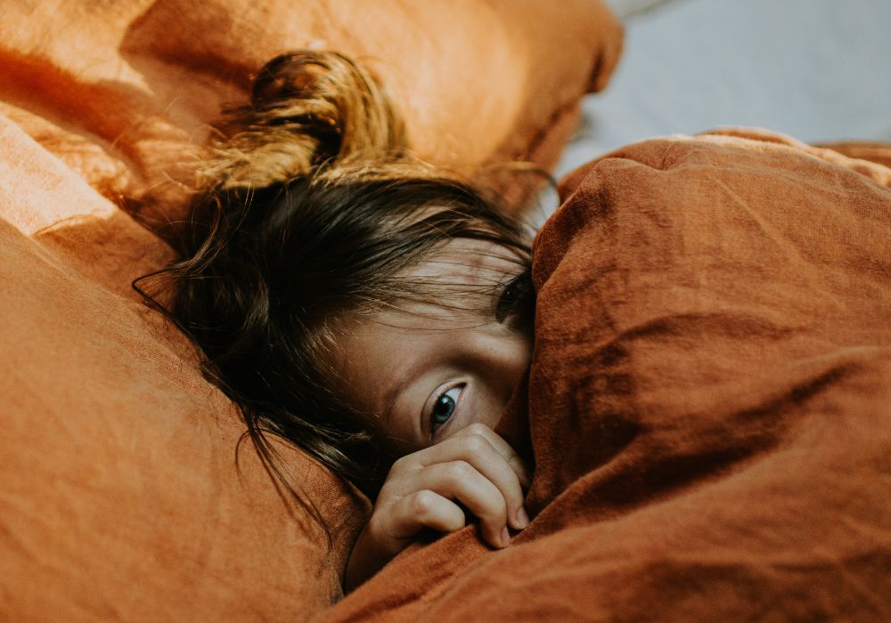 Child in bed
