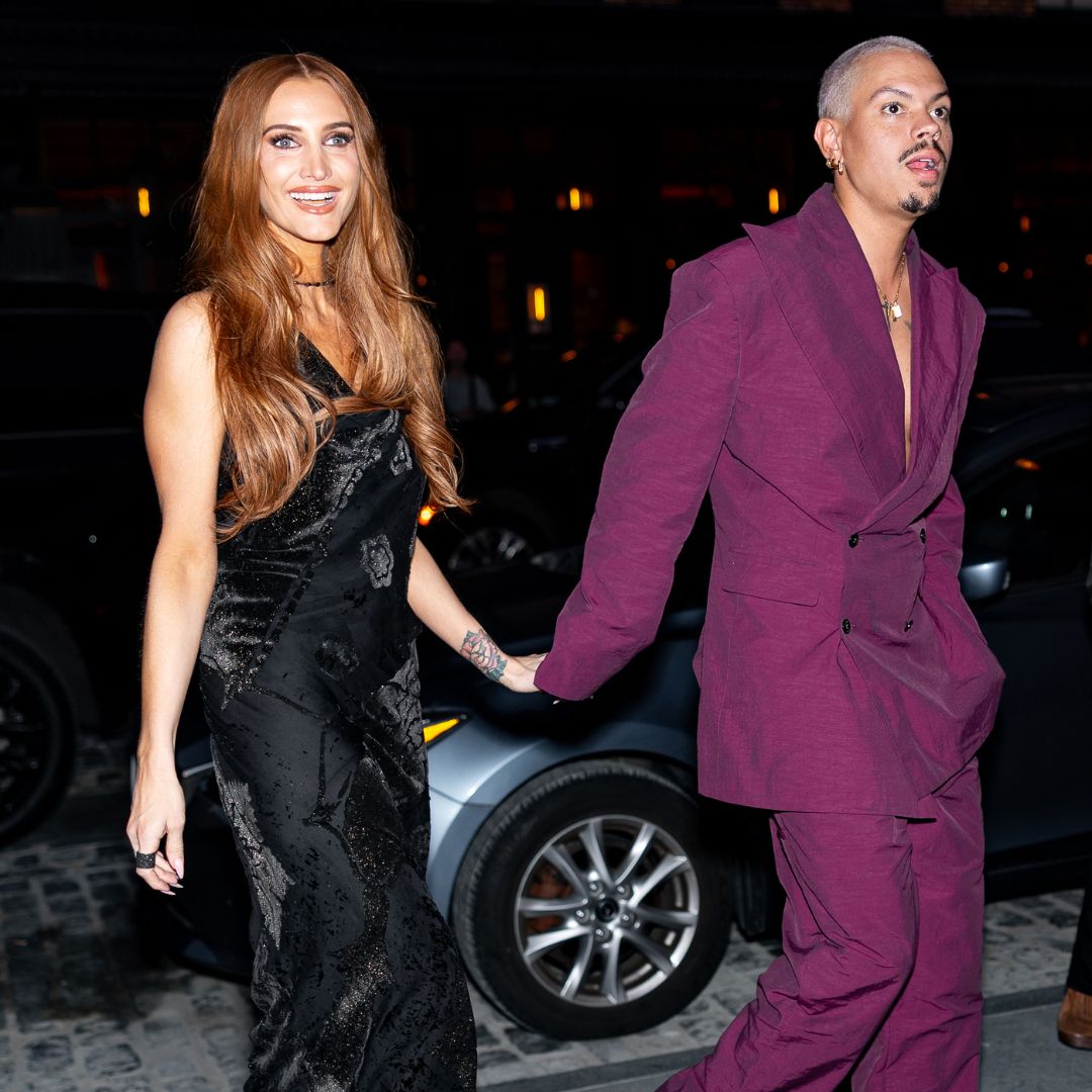 Ashlee Simpson and husband, Evan Ross,