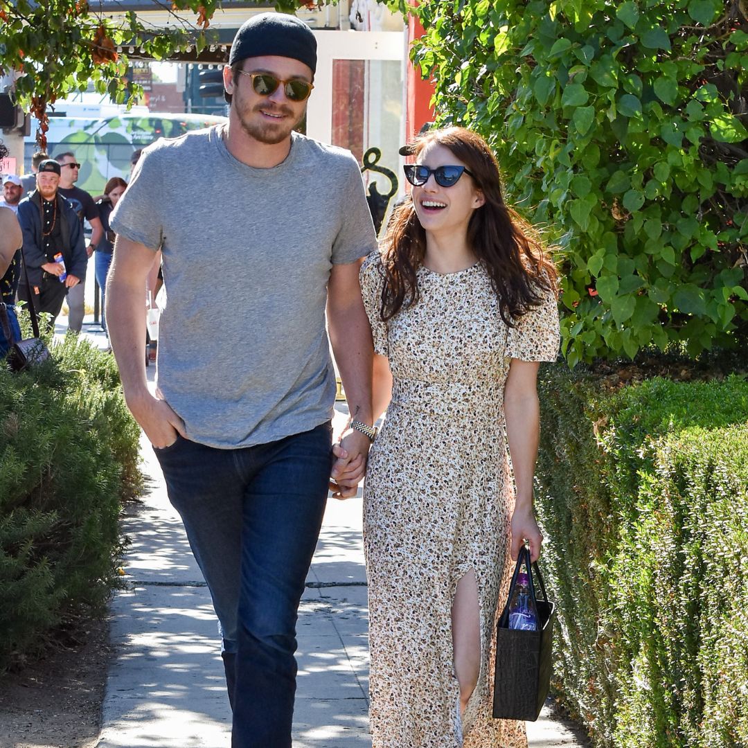 Emma Roberts and her partner
