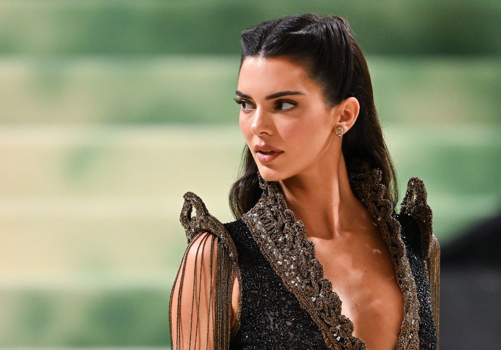 Kendall Jenner attends the 2024 Met Gala Celebrating "Sleeping Beauties: Reawakening Fashion" at The Metropolitan Museum of Art on May 06, 2024 in New York City. (Photo by James Devaney/GC Images)