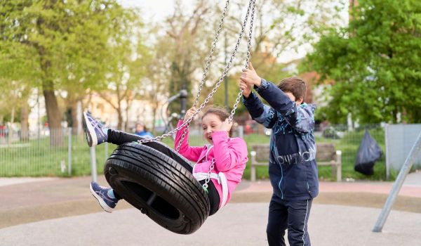 Kids at the playground