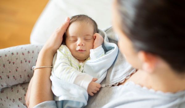 Mum with newborn