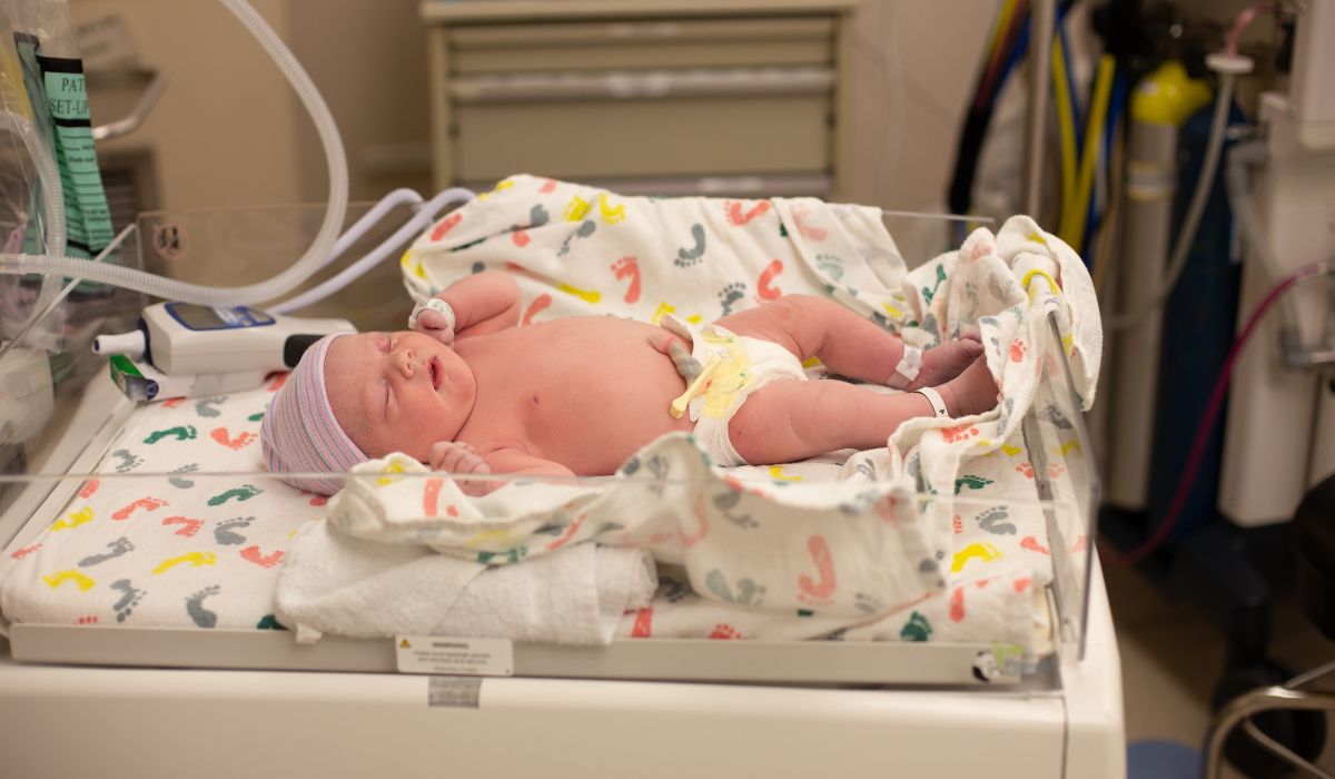 Baby after birth