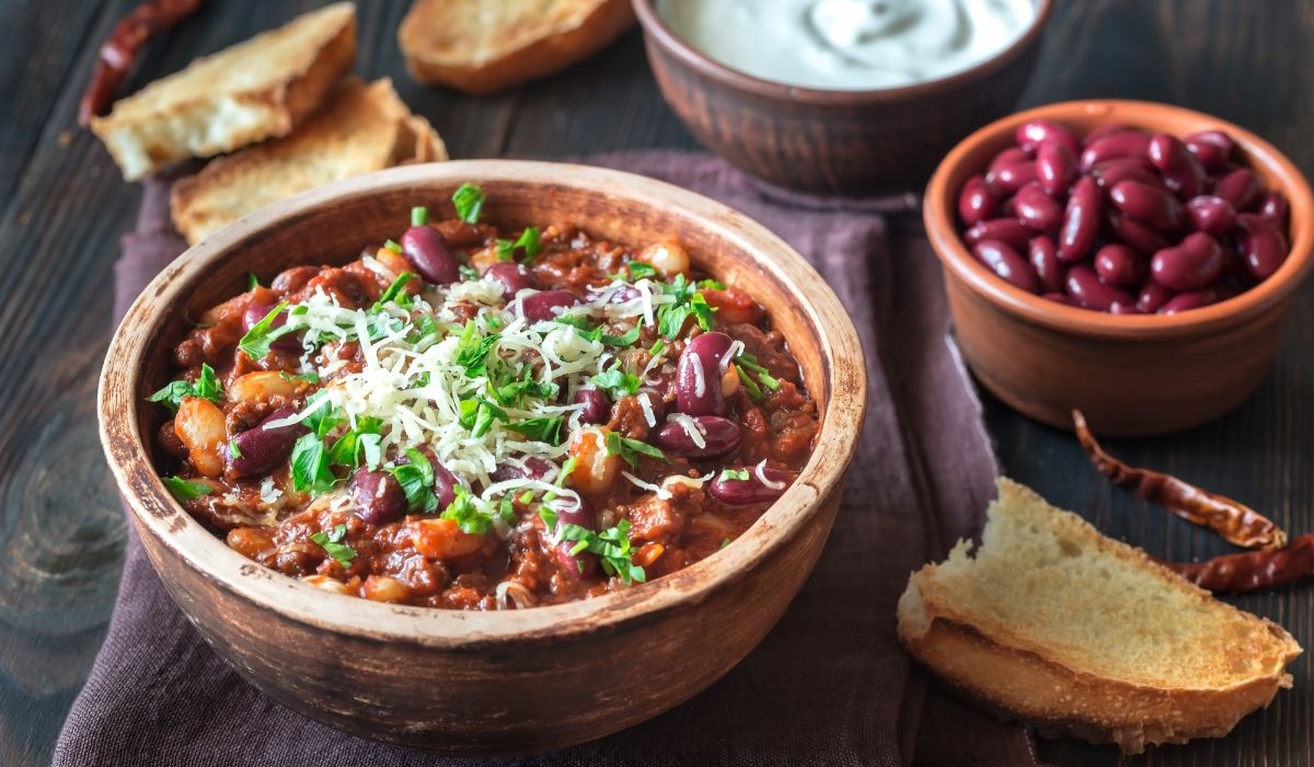 Beef chilli con carne