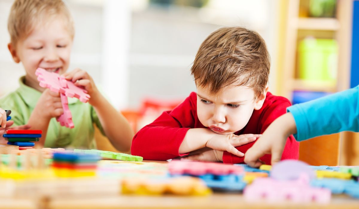Child at preschool
