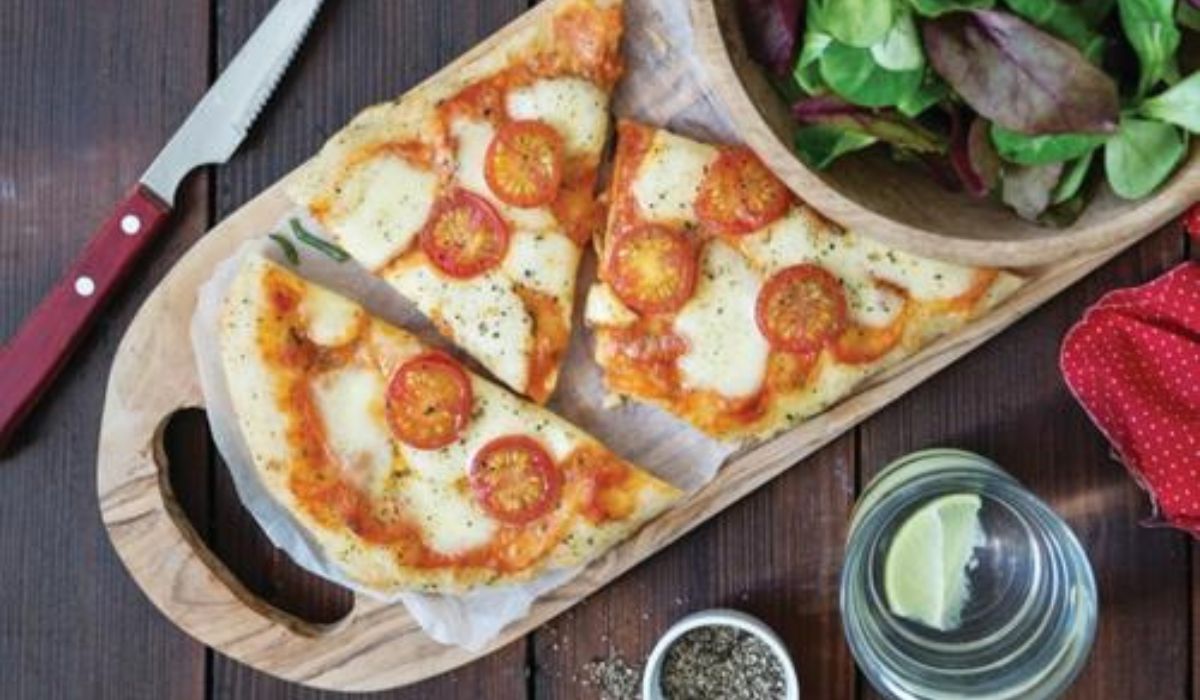 Margherita pizzas