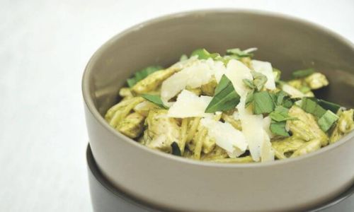 Pesto chicken pasta