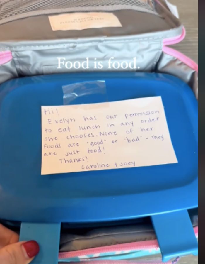 Mum lunchbox preschool