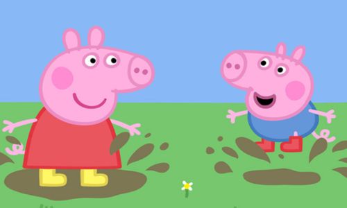 Peppa and George