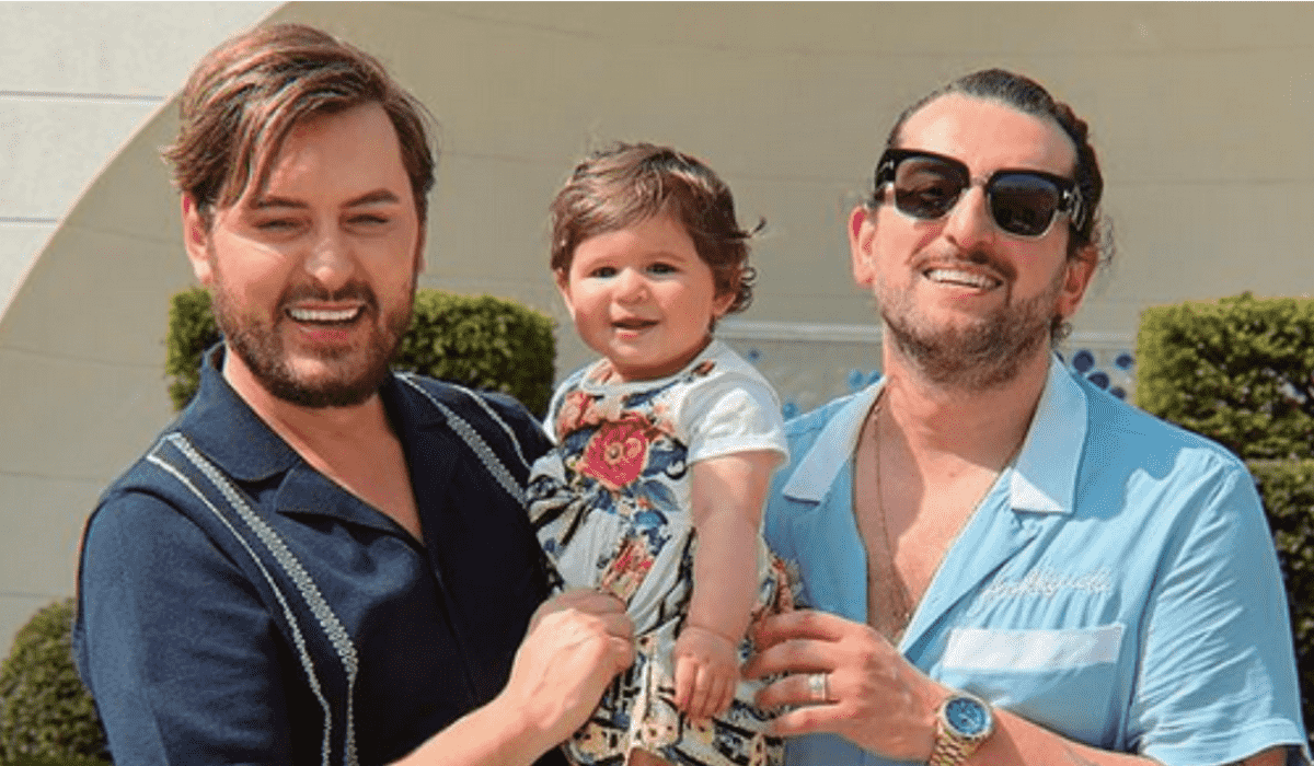 Brian Dowling And Arthur Gourounlian