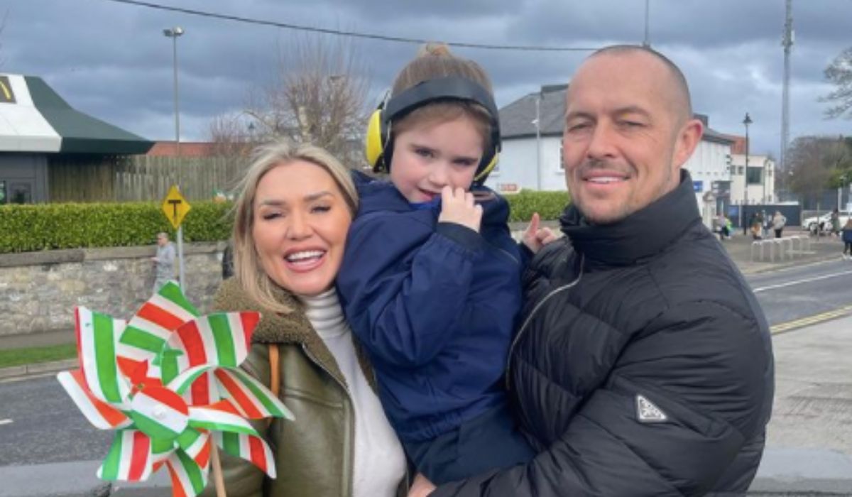 Erin McGregor, son Harry and partner Terry