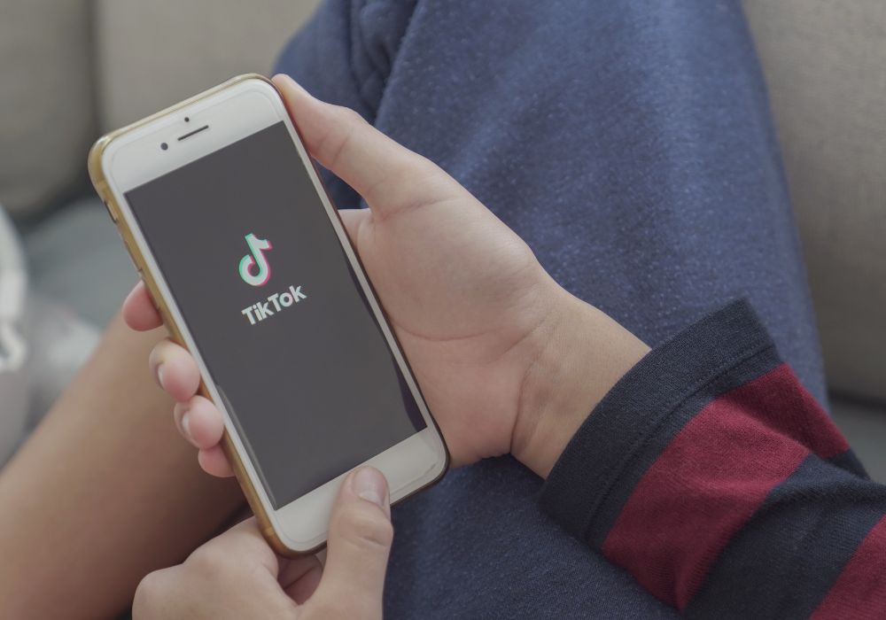 Teenager on TikTok