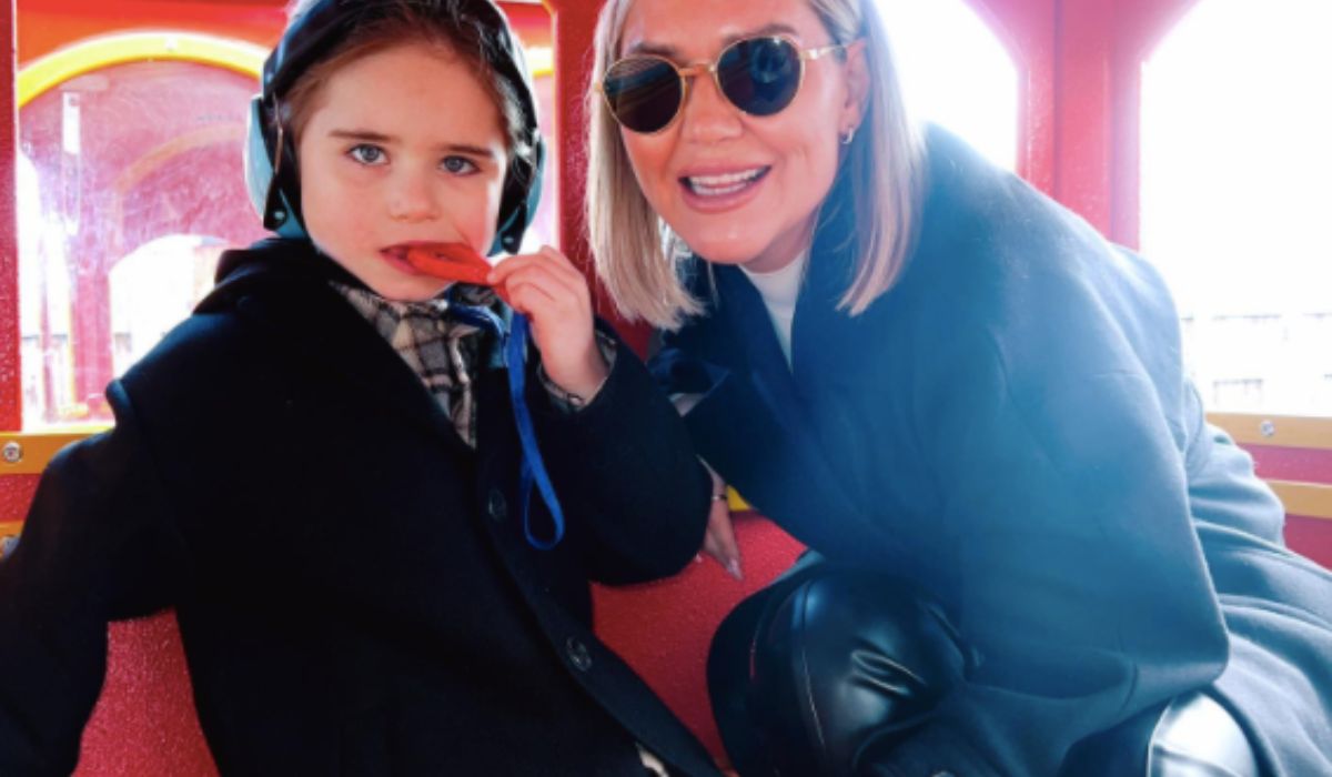 Erin McGregor and son Harry
