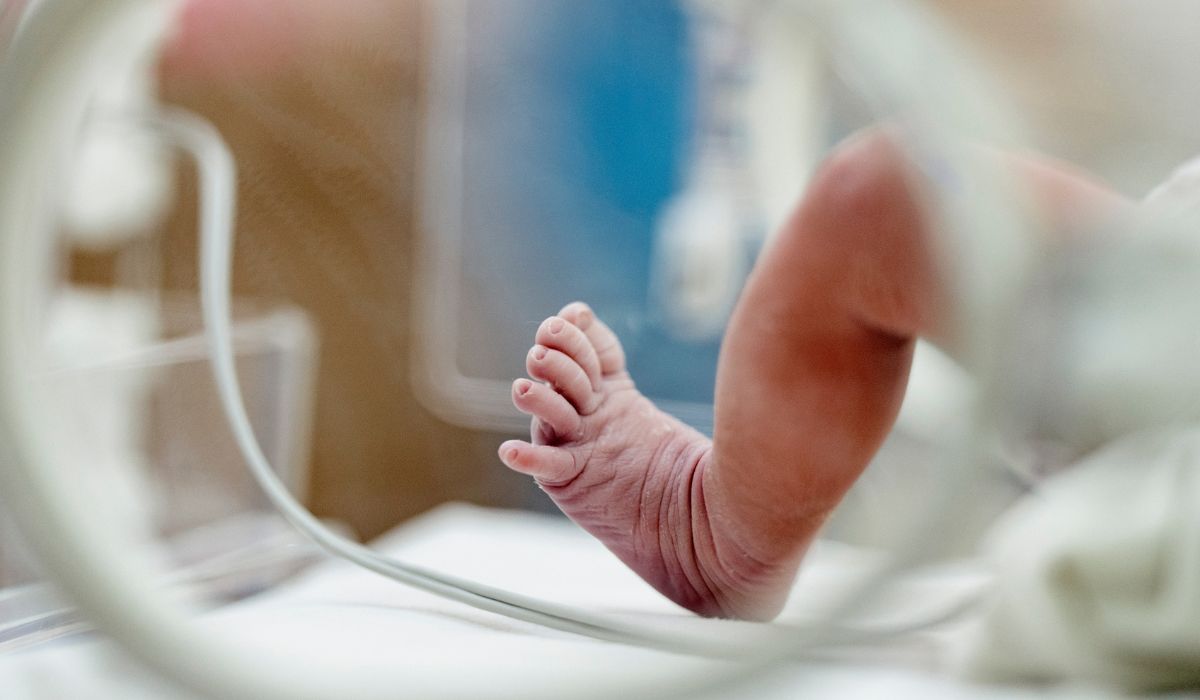 Baby In hospital