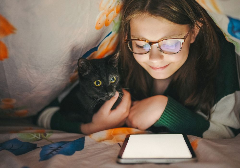 Girl reading