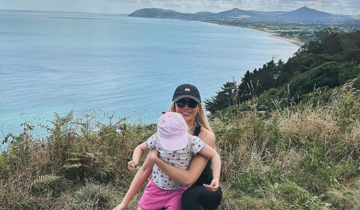 Rosanna Davison and daughter Sophia