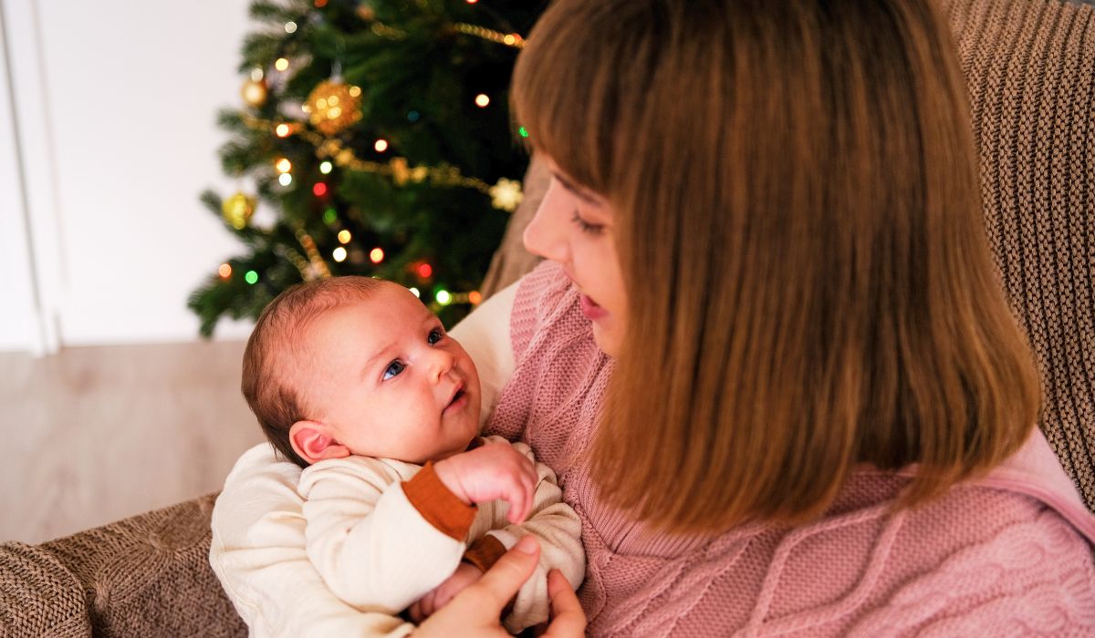 Baby at Christmas