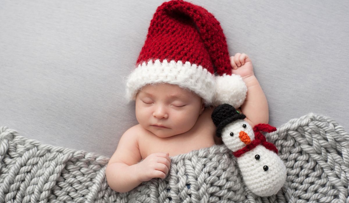 Baby at Christmas