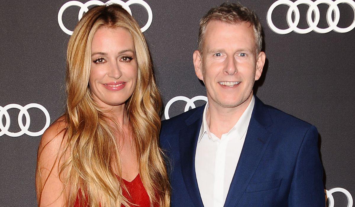 Patrick Kielty and Cat Deeley on the red carpet