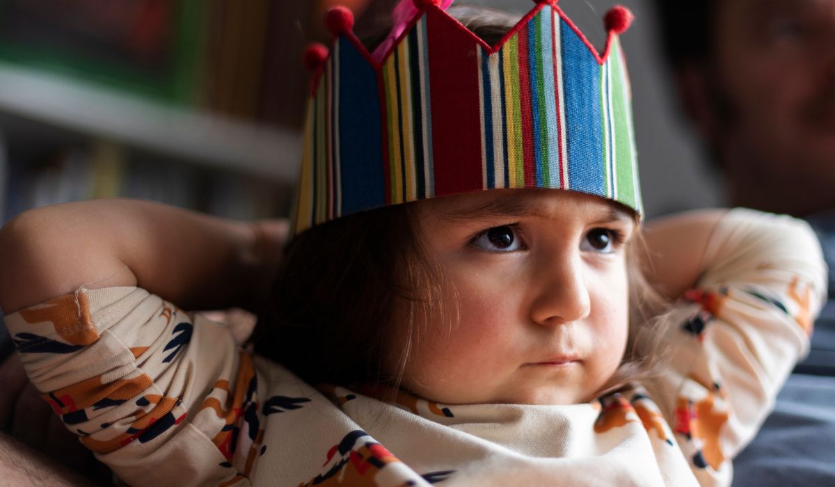Child not happy on his birthday