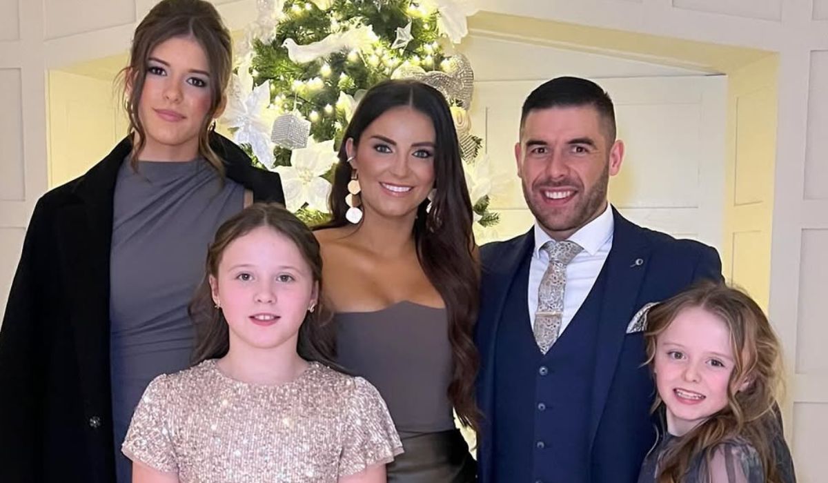 Rachel Gorry, her new partner and her three children