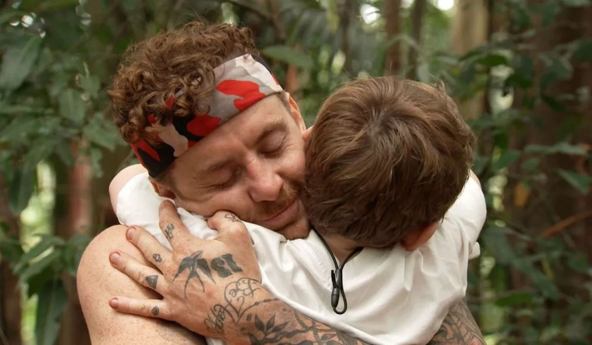 Danny Jones and his son Cooper