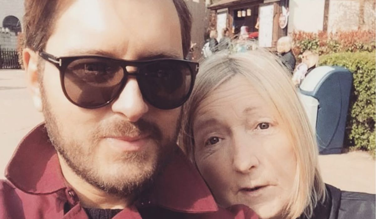 Brian Dowling and his late mother Rosie