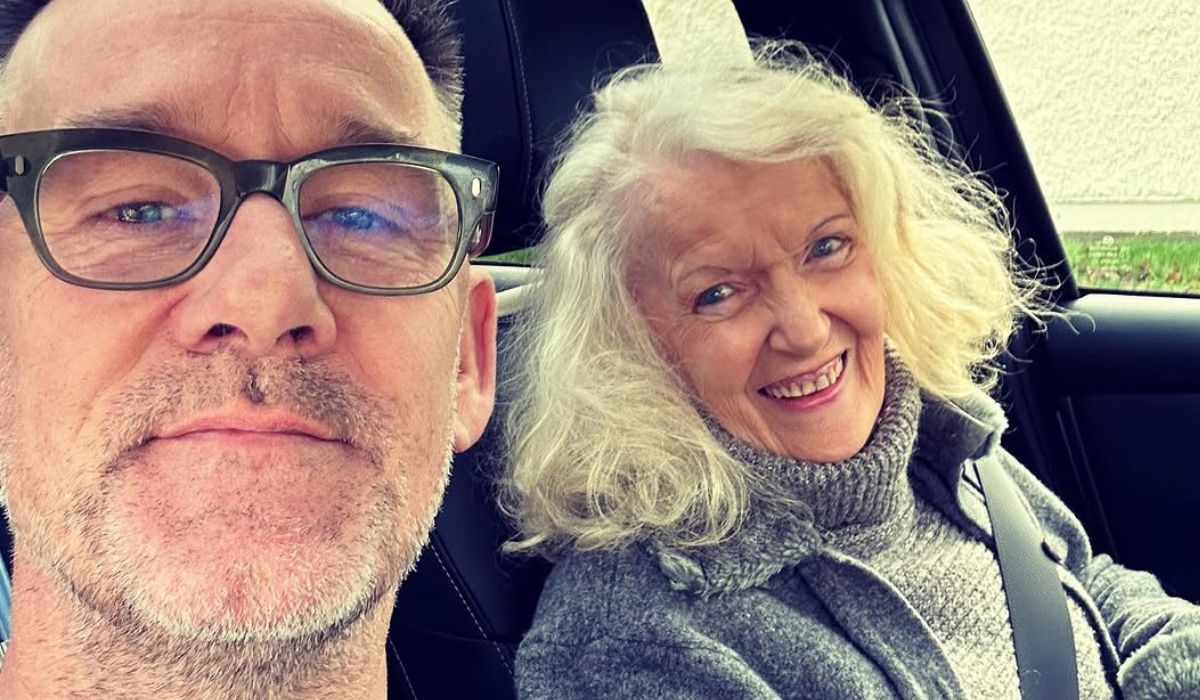 Brendan Courtney and his mum Nuala