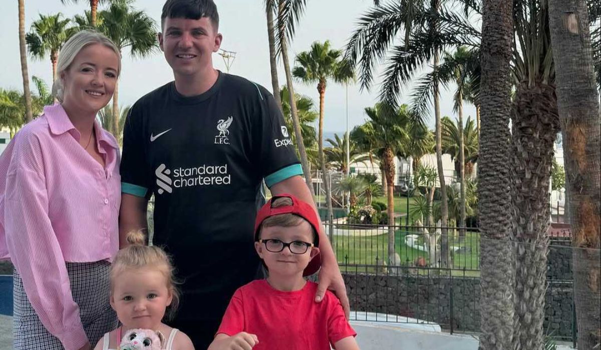 Jacob Robinson and his family