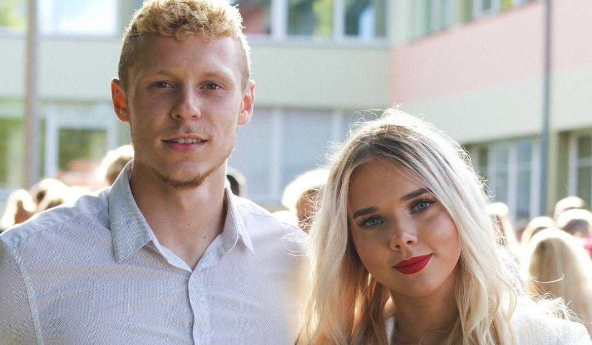 Markus Poom and wife Rebecca