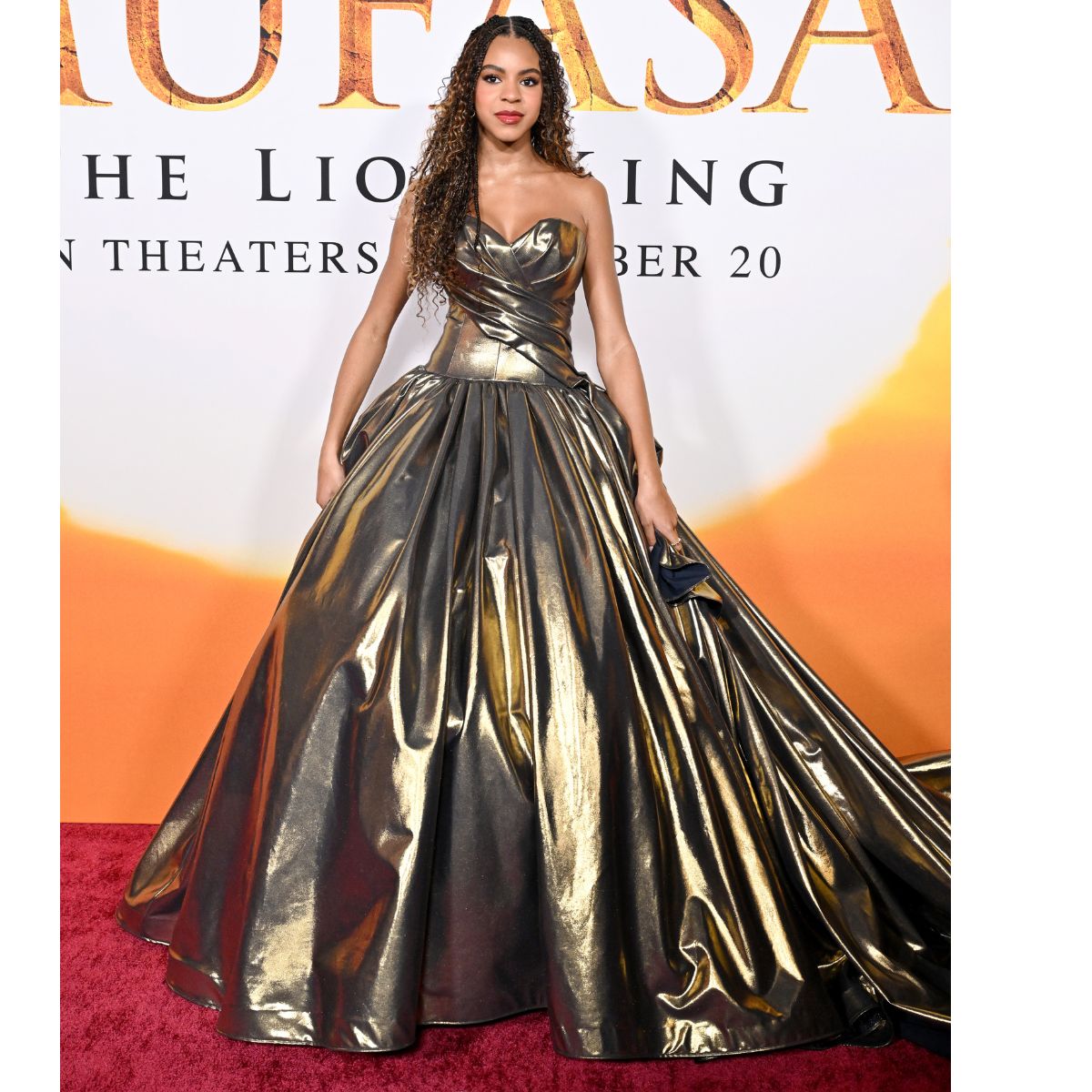 Blue Ivy at the Mufasa red carpet