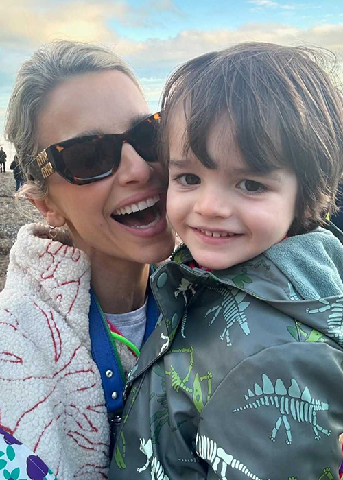 Vogue and her son Otto. Pic: Vogue Williams/Instagram