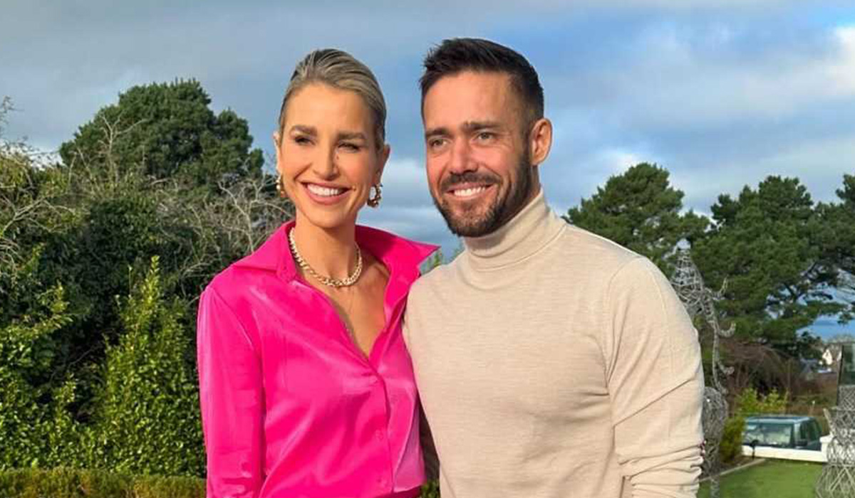 Vogue and Spencer. Pic: Vogue Williams/Instagram