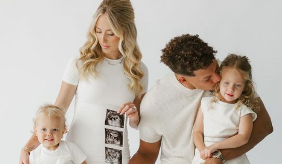 Brittany and Patrick Mahomes