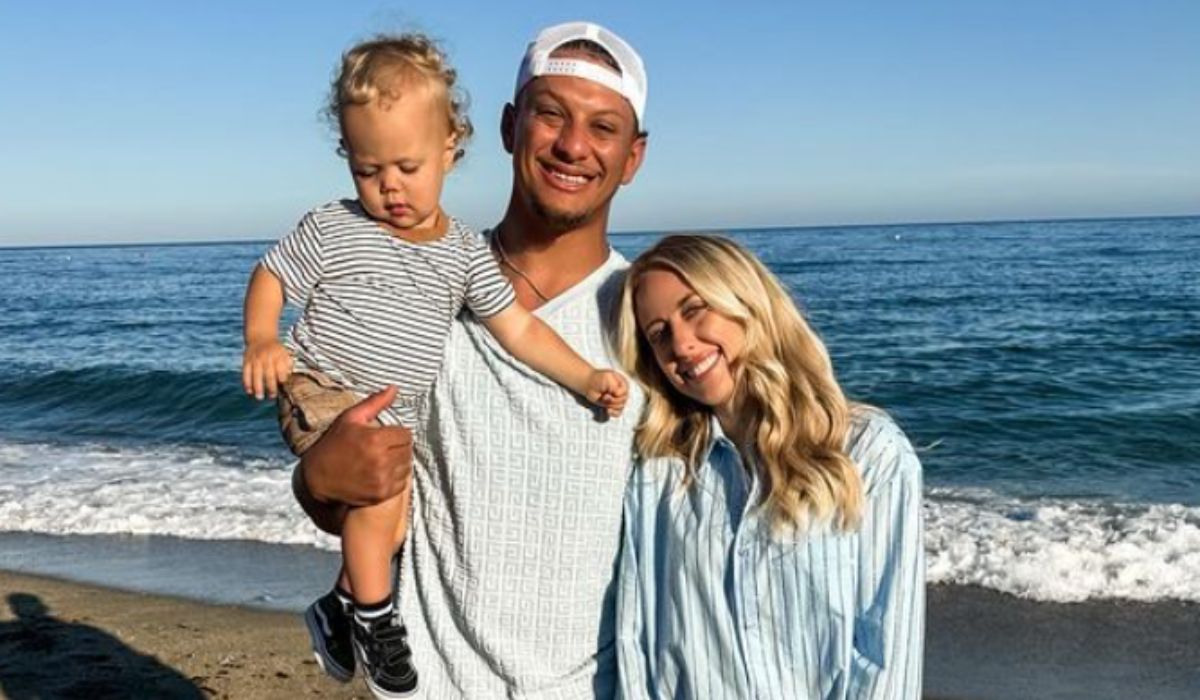 Brittany and Patrick Mahomes