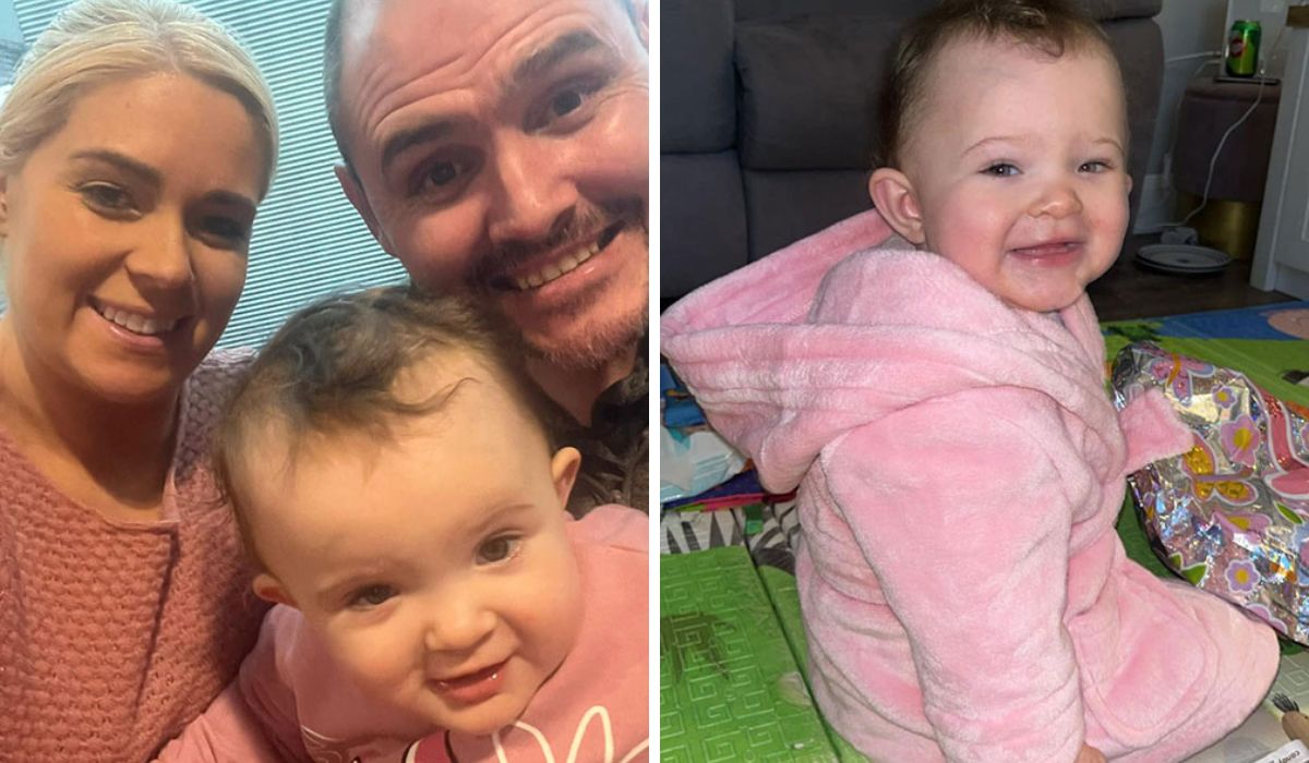 Niamh Kelly, Her husband Gordon and their daughter Isabelle