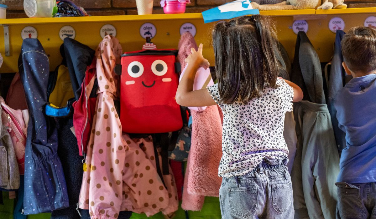 Child at creche