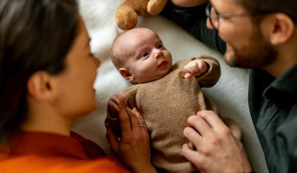 Parents and baby