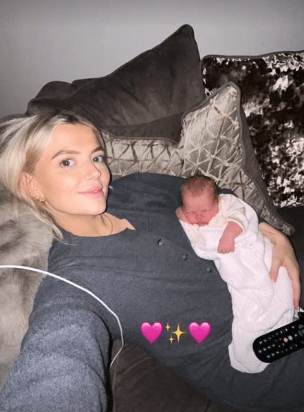 Lucy Fallon baby