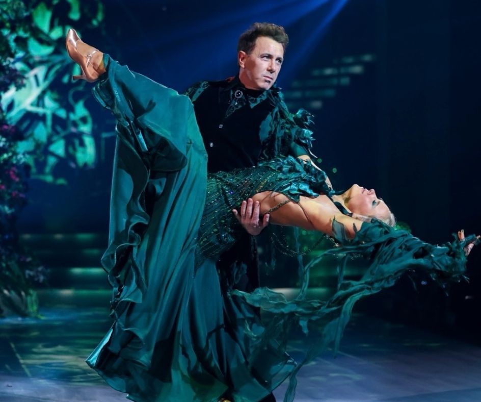 Mickey Joe Harte dancing on Dancing With The Stars