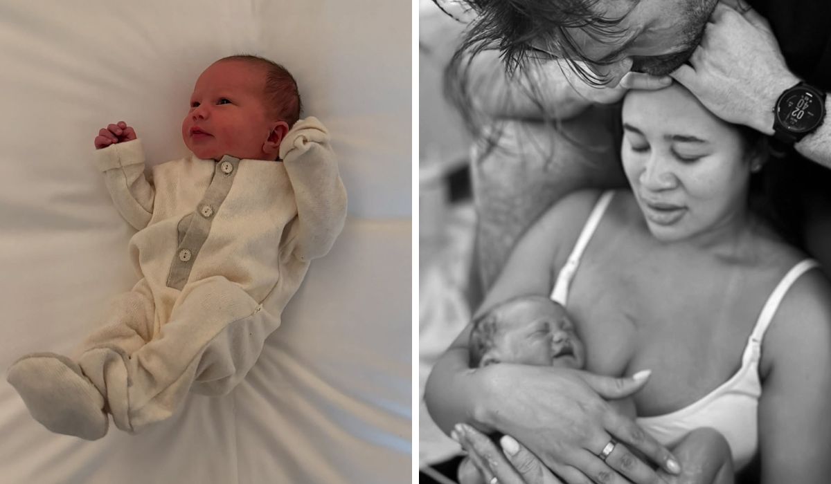 Montana Rose Brown and her baby Miley