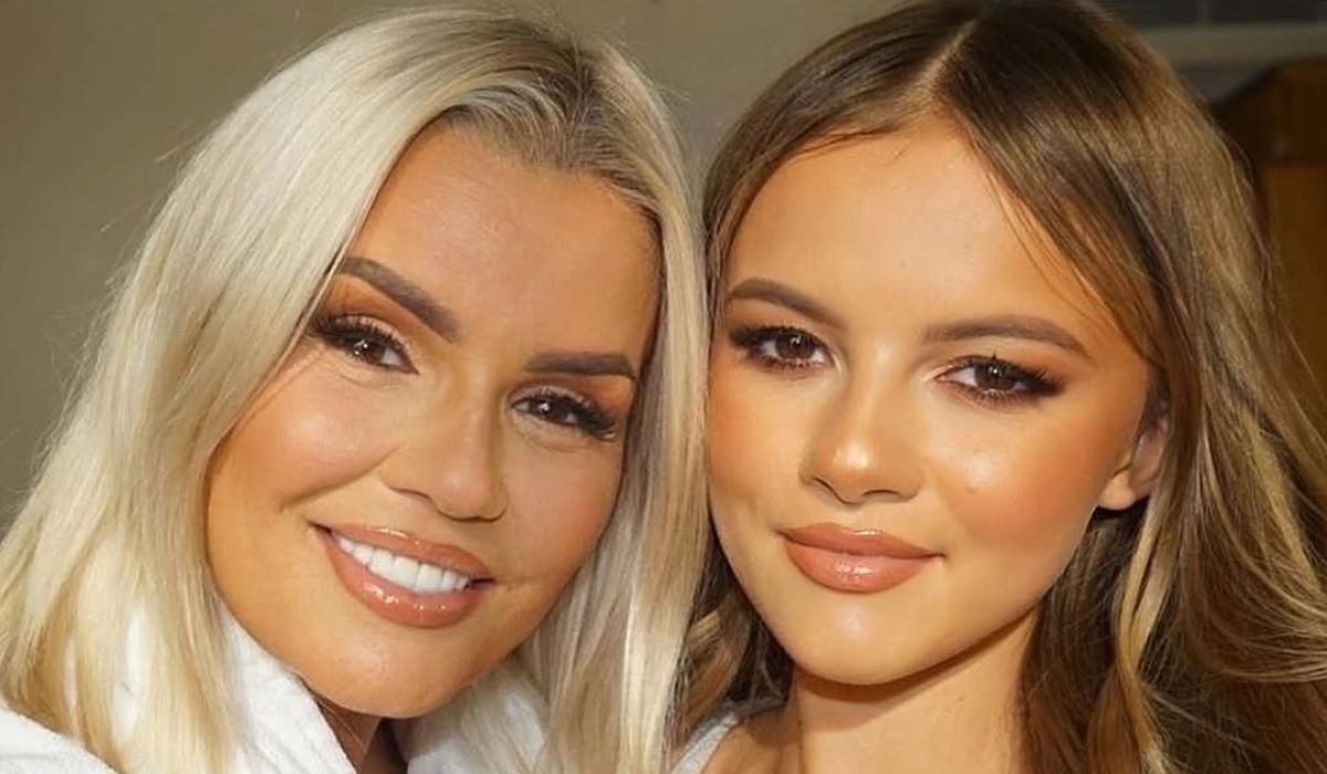 Kerry Katona and her daughter Heidi