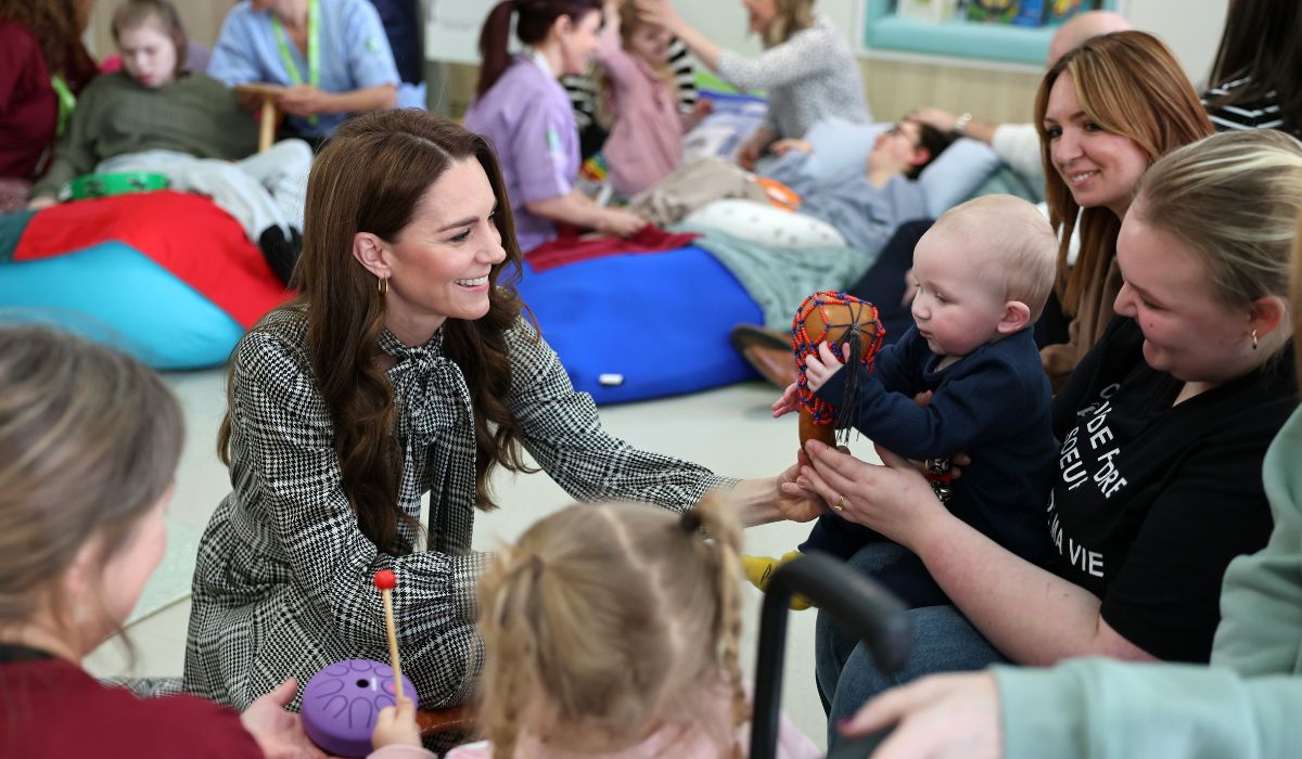 Kate Middleton at TA Hafan, children's hospice