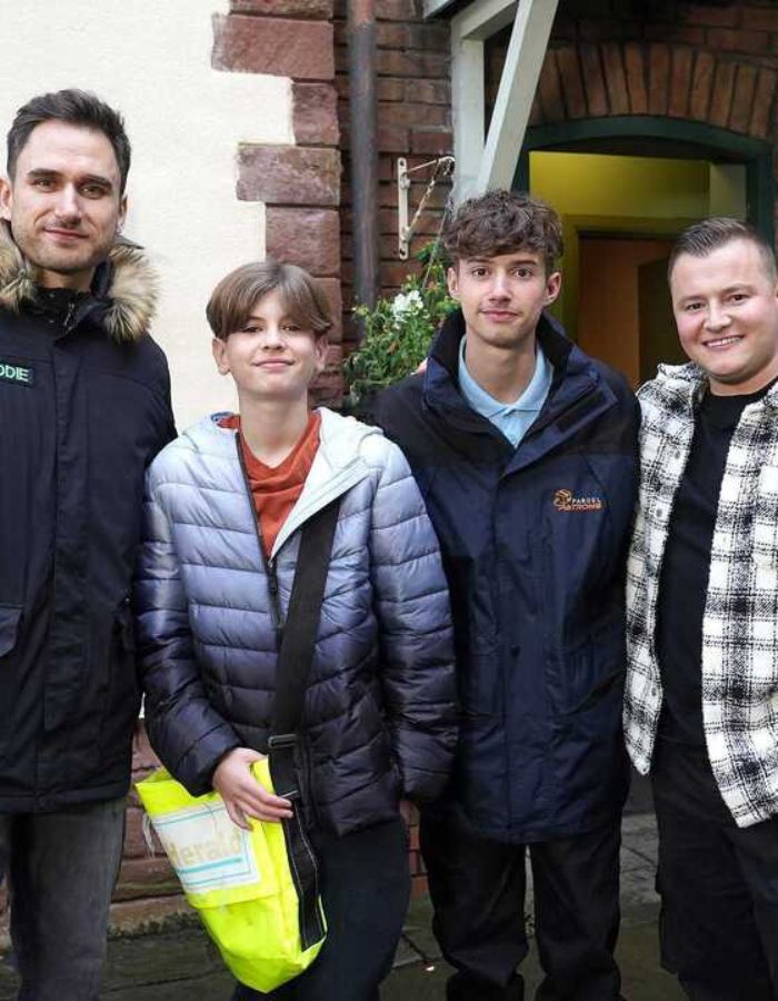 Zachary and Leighton in Hollyoaks