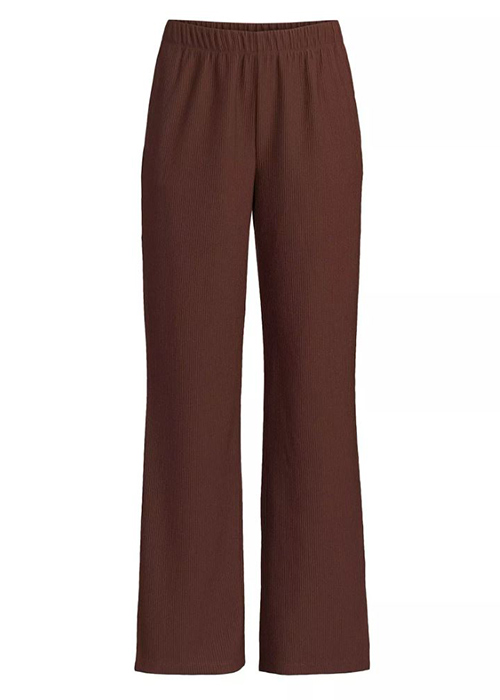 Michelle Keegan Ottoman Rib Wide Leg Trouser (€35). Pic: Very