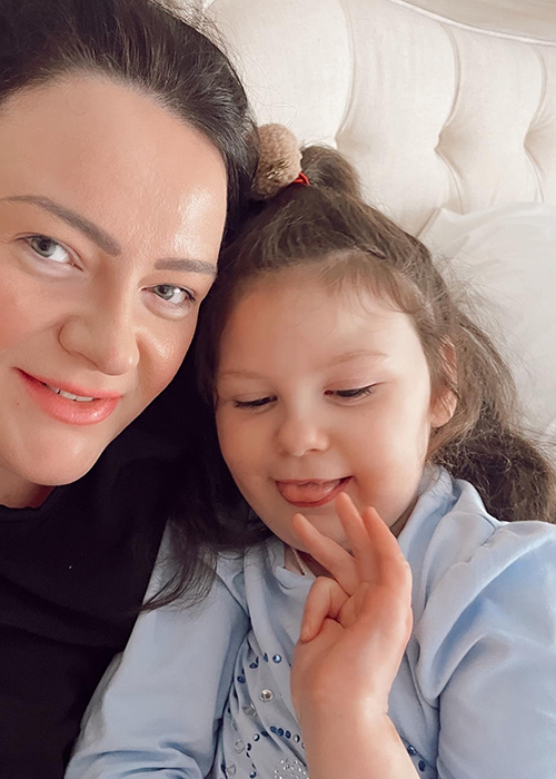Katie and her daughter Penelope. Pic: Supplied