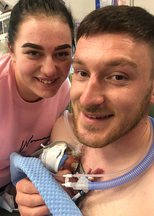 Katie, Conor, and Daisy Mae. Pic: Supplied