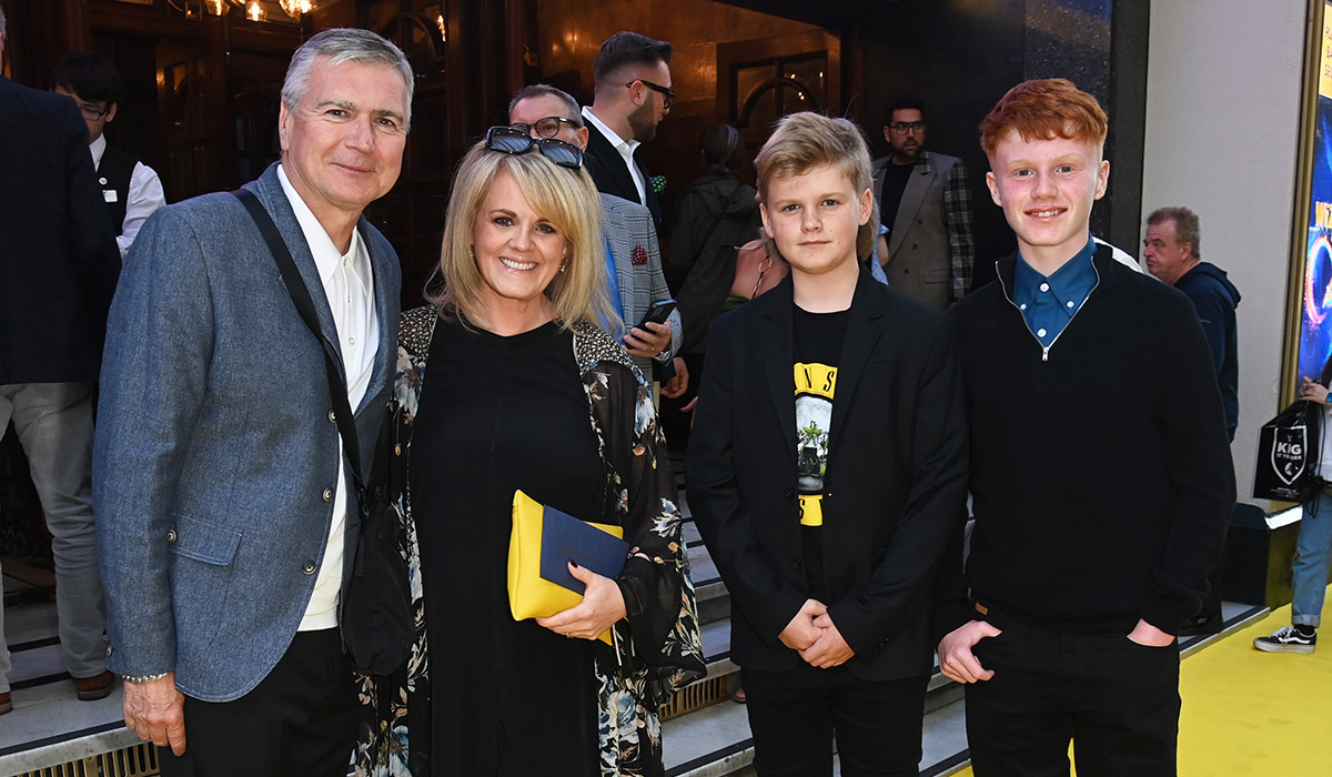 Steve White and Sally Lindsey (L) attend the press night performance of "The Wizard of OZ" at The London Palladium on July 06, 2023 in London, England. (Photo by David M. Benett/Alan Chapman/Dave Benett/Getty Images)