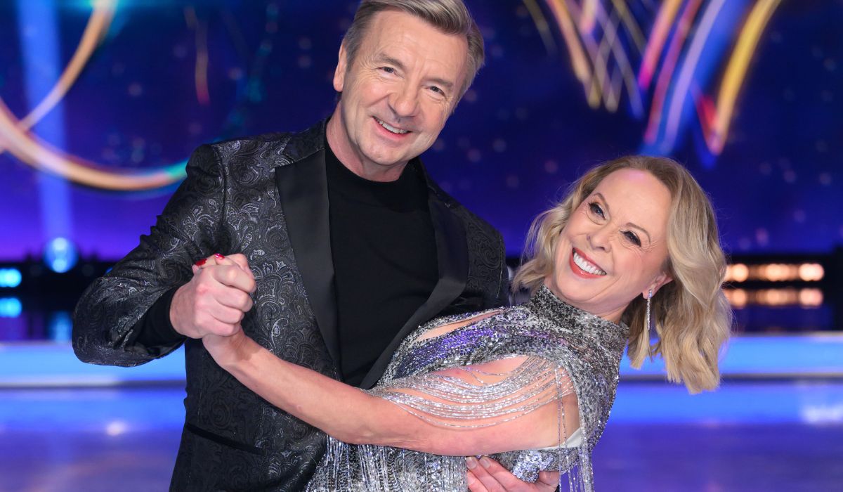 Jayne Torvill and Christopher Dean attend the photocall for "Dancing On Ice 2025"