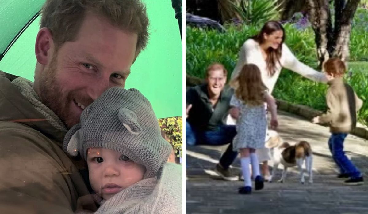 Harry, Meghan and kids
